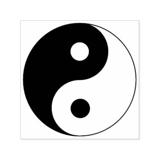 Yin Yang Symbol Spiritual Self-inking Stamp