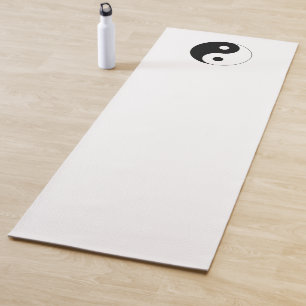 Yin Yang Symbol Spiritual Yoga Mat