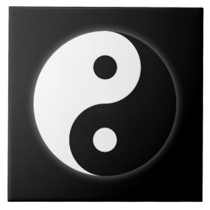 Yin Yang Symbol Tile