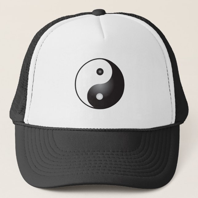 Yin Yang Symbol: Trucker Hat (Front)