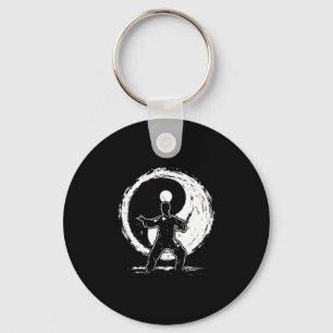 Yin Yang Tai Chi Chuan Instructor Minimalist Keychain