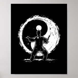 Yin Yang Tai Chi Chuan Instructor Minimalist Poster
