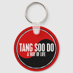 Yin Yang Tang Soo Do 1 Keychain