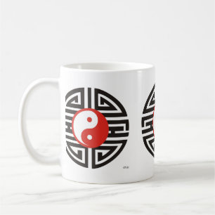 Yin Yang Tattoo Yantra Coffee Mug