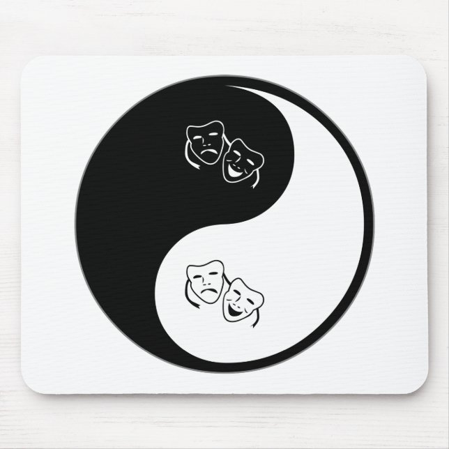 Yin Yang Theatre Mouse Pad (Front)