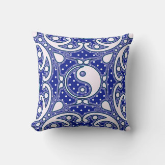 Yin Yang Throw Pillow