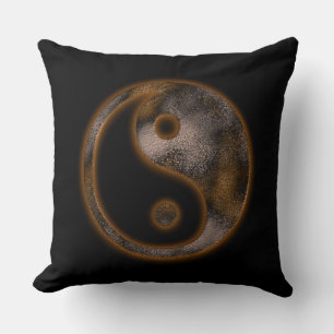 Yin Yang Throw Pillow