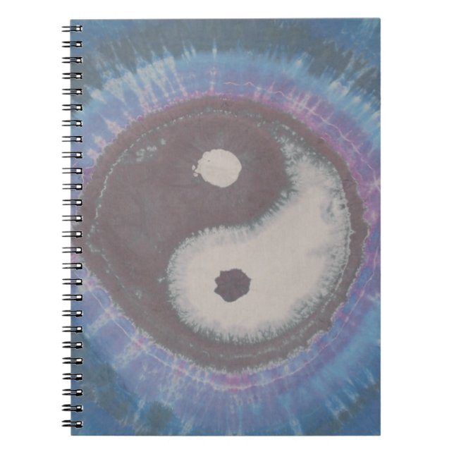 Yin Yang Tie Dye Notebook (Front)