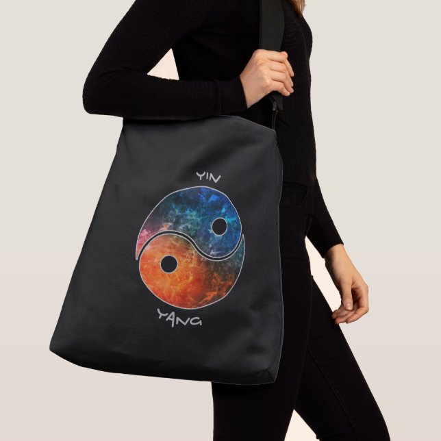 Yin Yang Tote Bag (Close Up)
