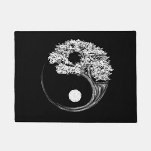 Yin Yang Tree Doormat