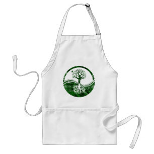 Yin Yang Tree Standard Apron