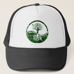 Yin Yang Tree Trucker Hat