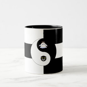 Yin yang Two-Tone coffee mug