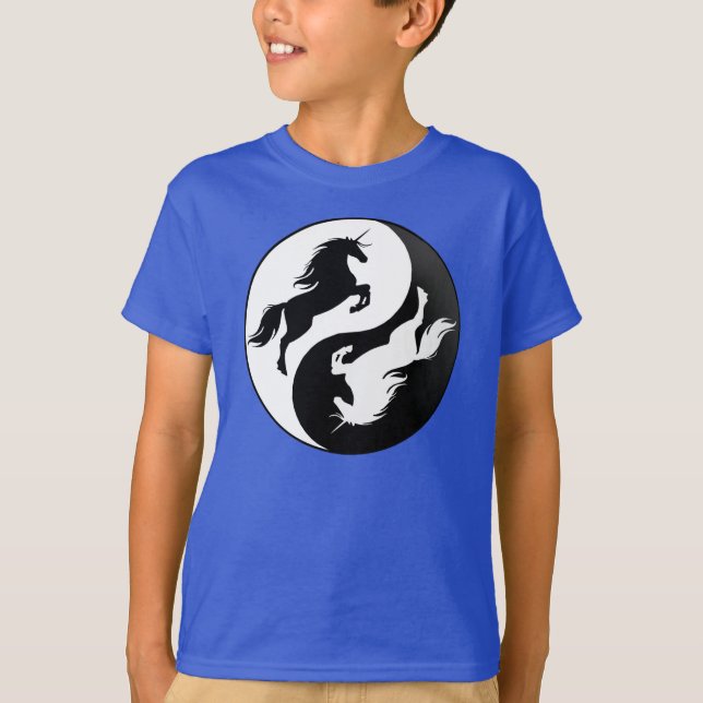 Yin Yang Unicorn Shirt (Front)