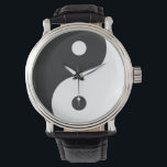 Yin Yang Watch<br><div class="desc">Peaceful Dreams has inspirational gifts that you can find on t shirts, iPhone, iPad, iPod touch cases, sleeves and skins. You can also find our gifts on mouse pads, coffee cups, posters, canvas prints, coasters, tiles, pillows, flip flops, magnets and more. We also have girly, trendy, hipster chic, nautical, chevron,...</div>