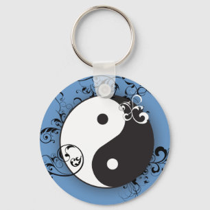 Yin-Yang with scrolling Keychain