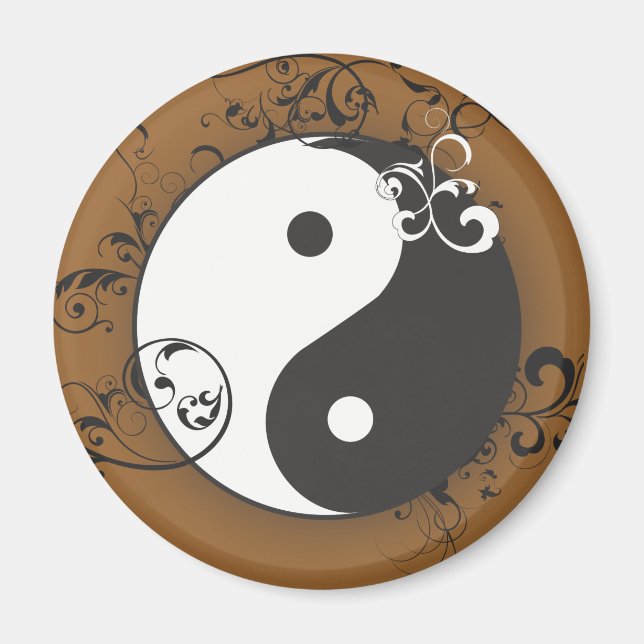 Yin-Yang with scrolling Magnet (Front)