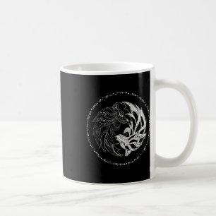 Yin Yang, Wolf, Wolves, Yinyang, Chi Gong Taichi,  Coffee Mug