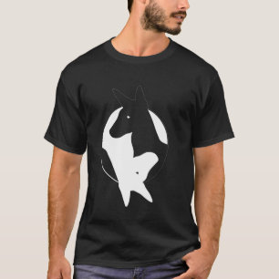 Yin Yang Xolo Funny Xoloitzcuintli Symbol Zen Medi T-Shirt