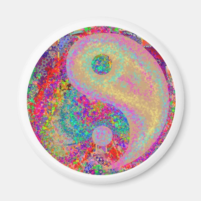 Yin Yang - YinYang by Naveen Joshi Magnet (Front)
