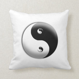 YIN YANGS THROW PILLOW