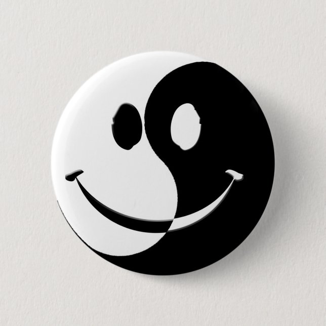 Ying / Yang 2 Inch Round Button (Front)