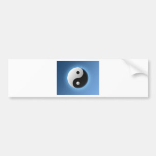 YING YANG BUMPER STICKER