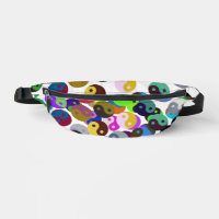 Ying Yang Circles Colourful Pattern