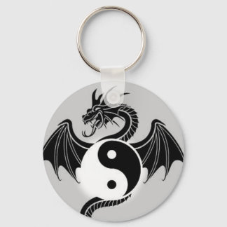 Ying-Yang Dragon Keychain
