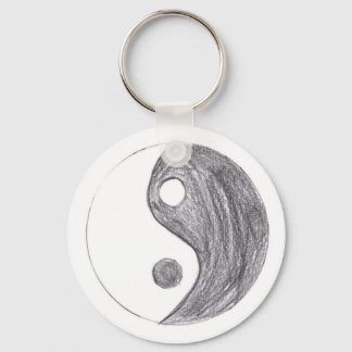 ying yang keychain