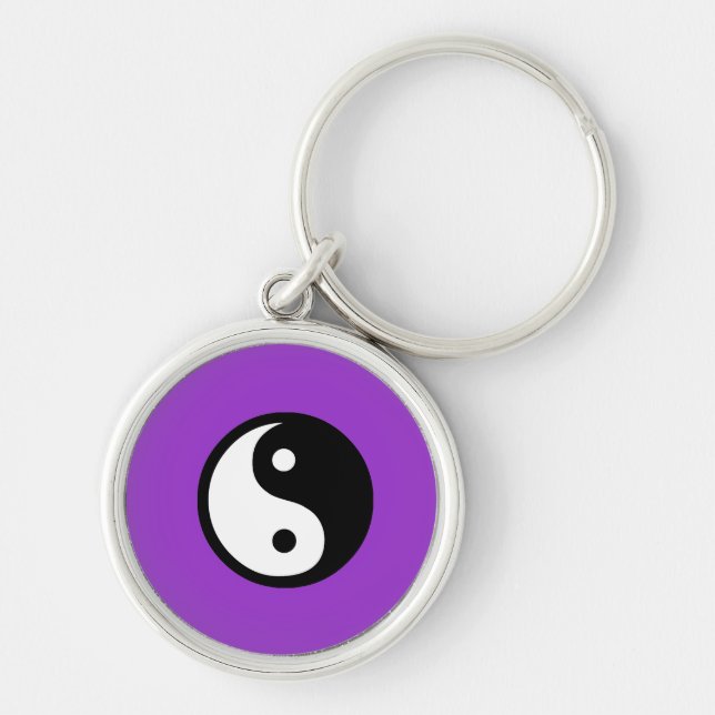 ying yang keychain (Front)
