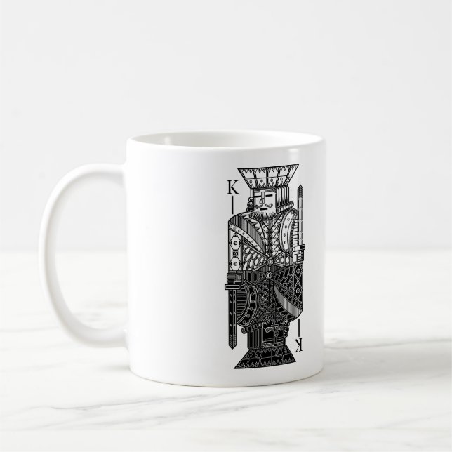 Ying Yang King Coffee Mug (Left)