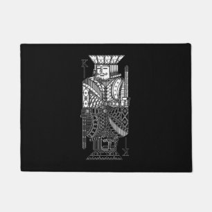 Ying Yang King Doormat