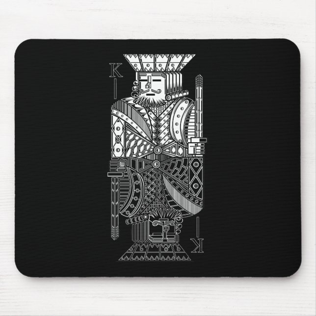 Ying Yang King Mouse Pad (Front)