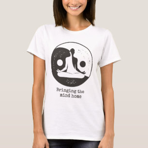 Ying Yang Lance Taoism Meditation Tai Chi Yoga T-Shirt