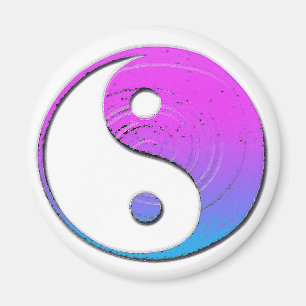 ying yang magnet