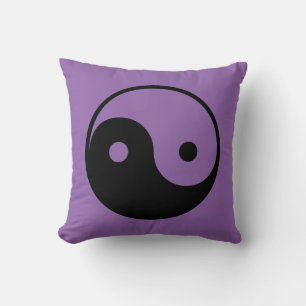 Ying Yang Throw Pillow