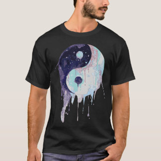 Ying Yang Watercolor  T-Shirt