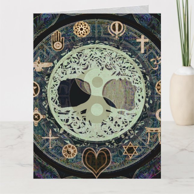 ying yang with card (Front)