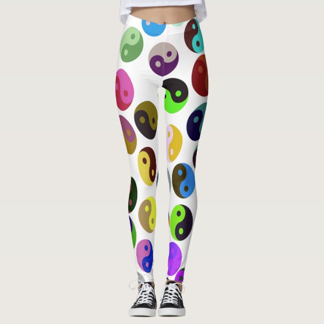 Ying Yang Yoga Leggings (Devant)