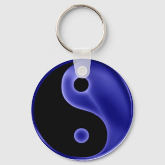 YingYang-blue Keychain