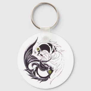 YingYang Koi Keychain