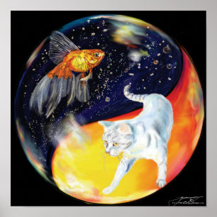 Yinyang Art poster
