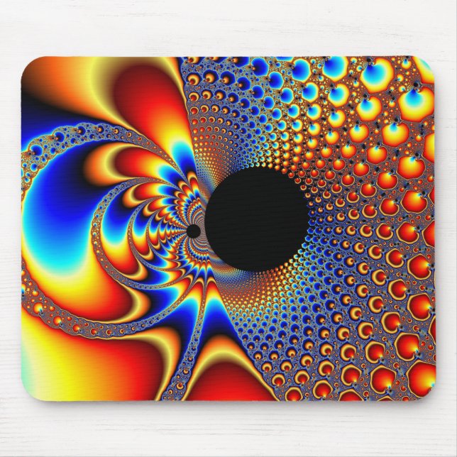 YinYang BigBang - Fractal Mousepad (Front)