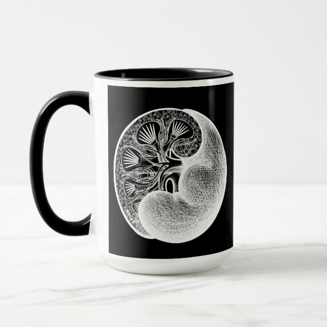 YinYang Kidney Mug - Inverted (Left)