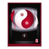 YinYang Love art print