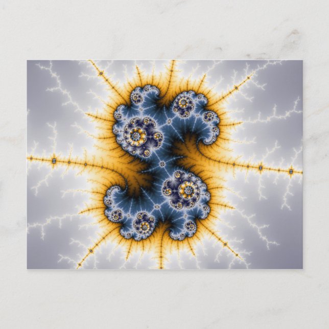 Yinyang Twister - Fractal Postcard (Front)