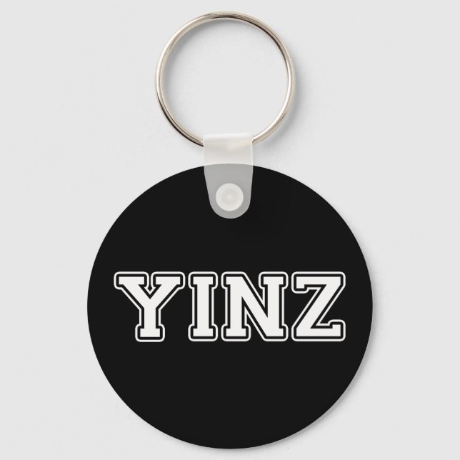 Yinz Keychain (Front)