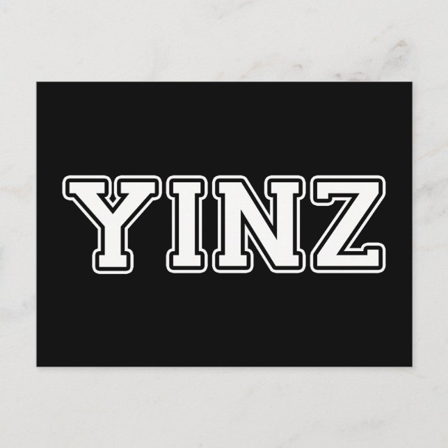 Yinz Postcard (Front)