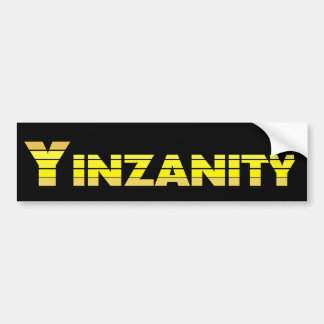 YINZANITY Bumper Sticker